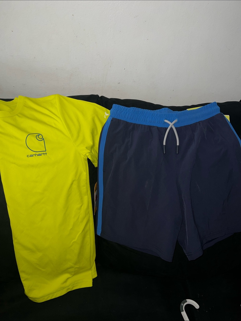 Carhartt & All in motion Boy's Athletic Shorts Set